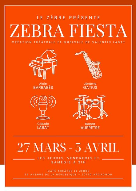 Café théâtre Le Zèbre : Zebra fiesta