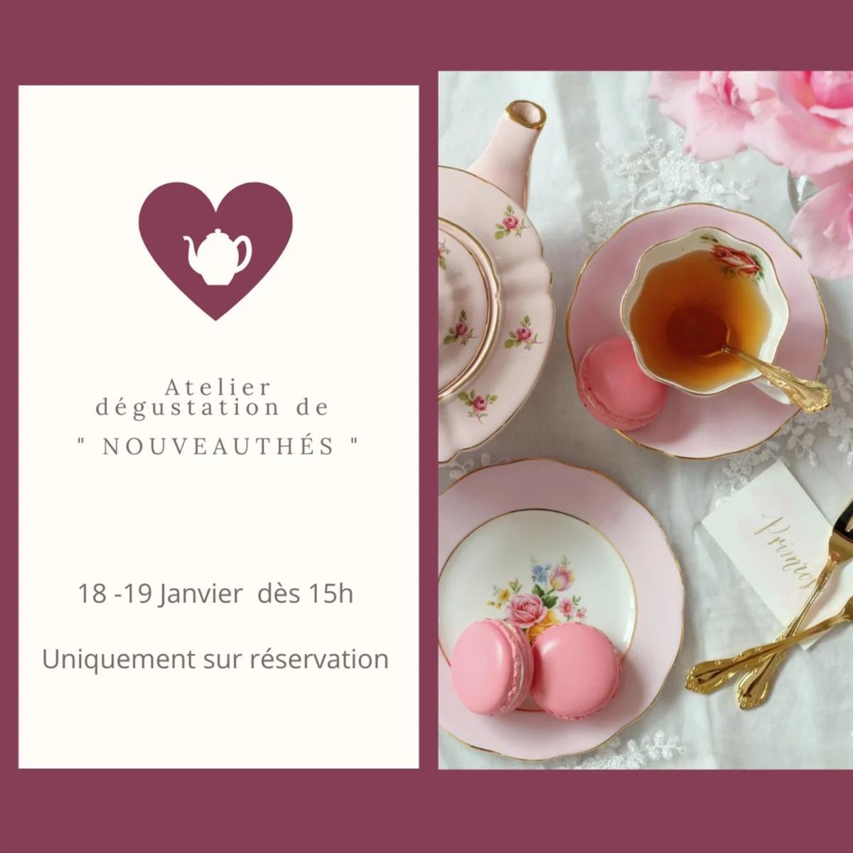 Atelier dégustation "Nouveauthés"