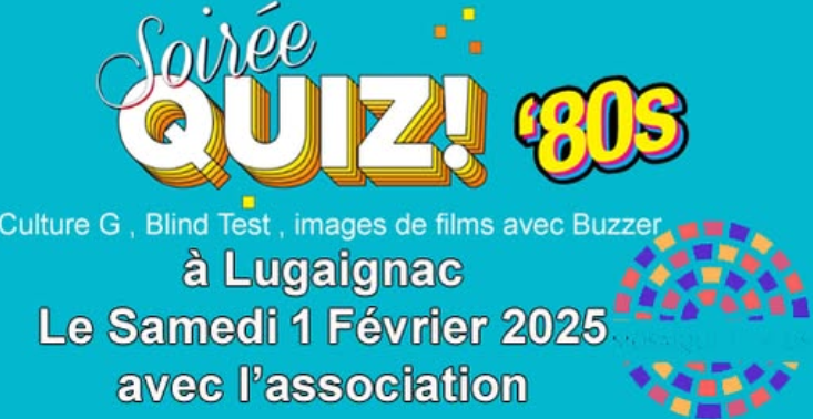 Soirée Quiz Culture Générale Spéciale année 80