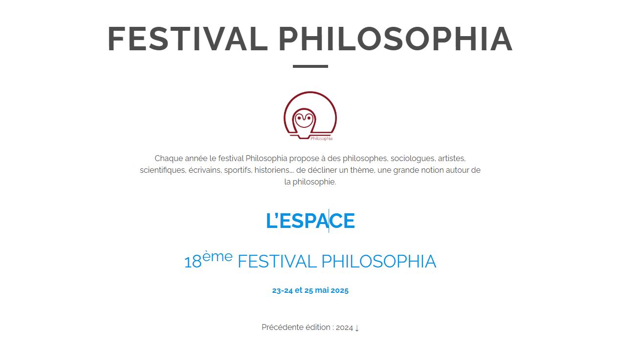 Festival Philosophia 2025