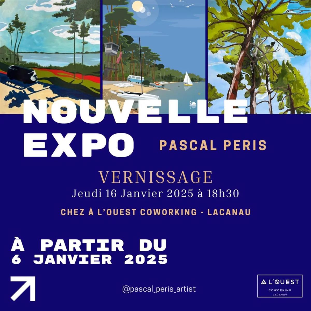 Exposition de l'artiste Pascal Peris