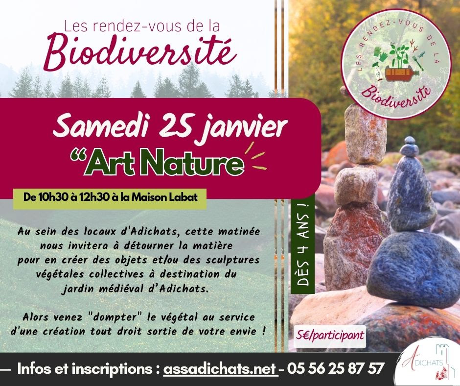 Rendez-vous de la biodiversité : Art nature