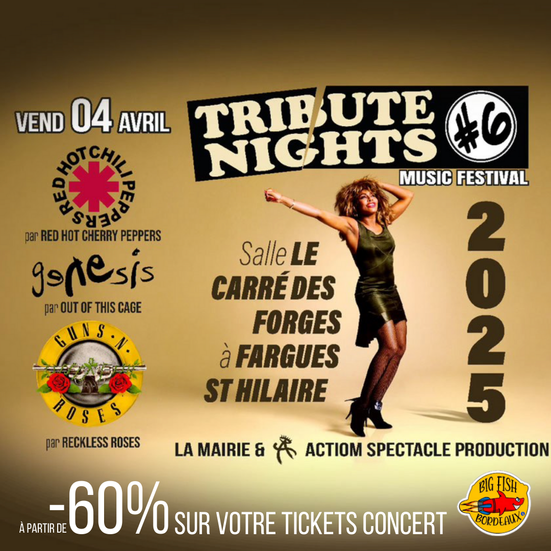 Rencontres amicales Tribute Nights By Big Fish ...