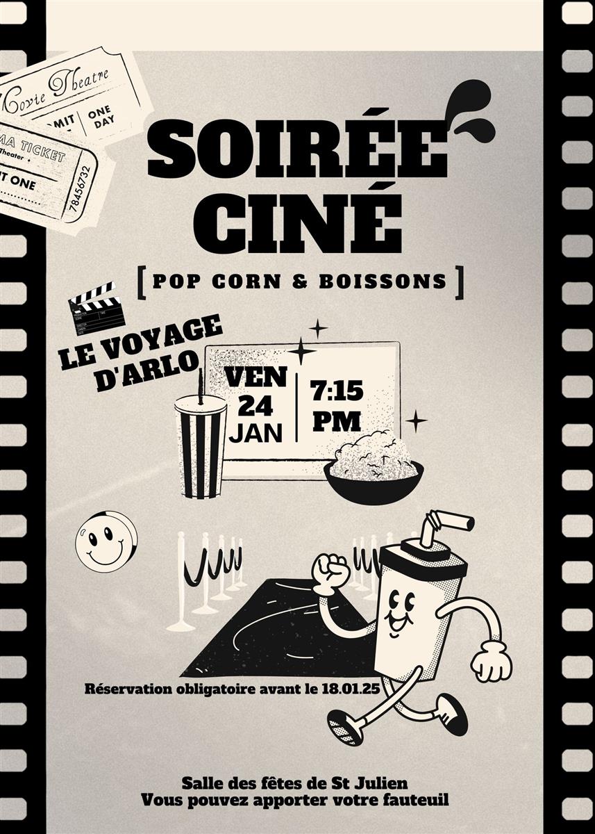 Soirée ciné à Saint-Julien-Beychevelle