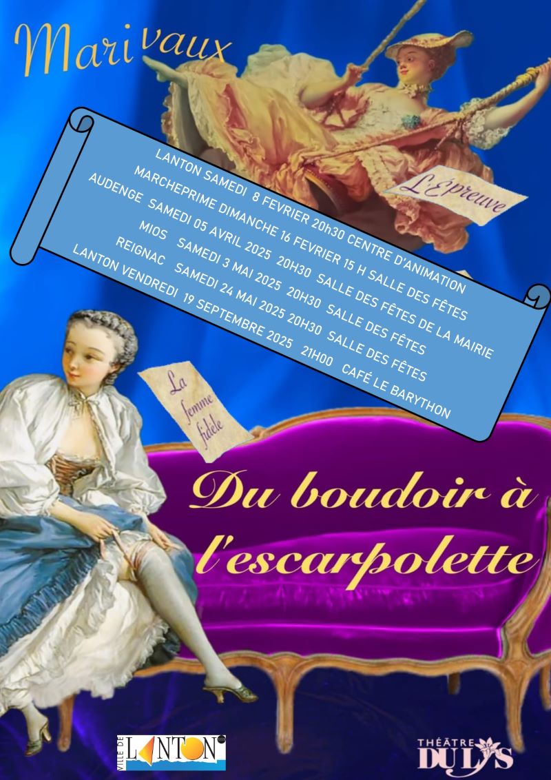 Le théâtre du Lys : Du boudoir à l'escarpolette