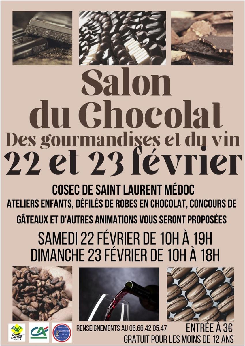 Salon du chocolat des gourmandises et du vin