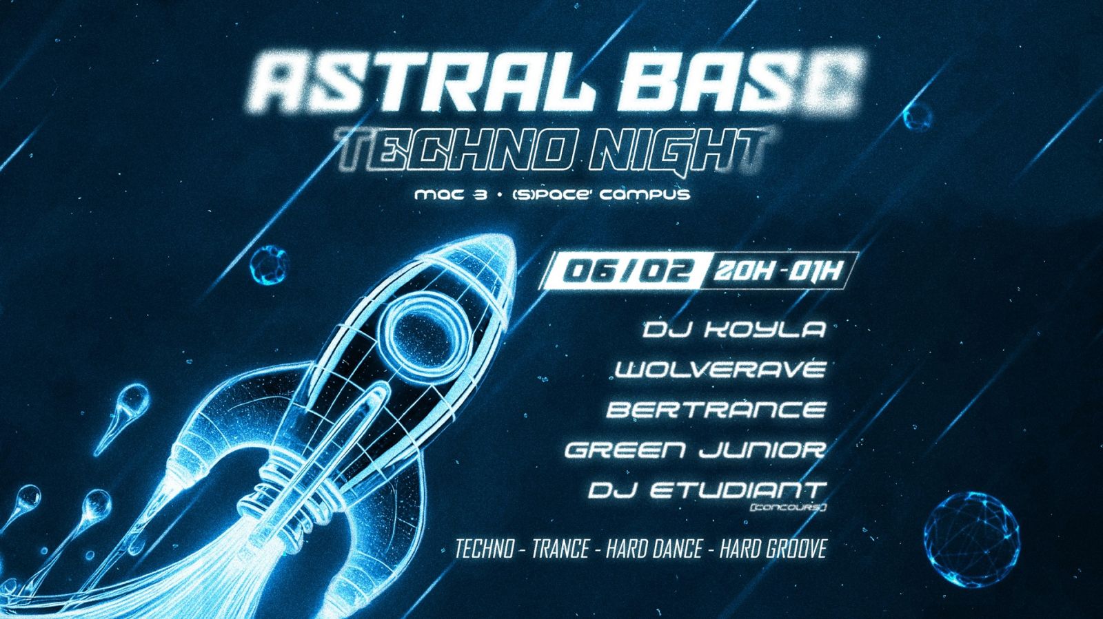 ASTRAL BASE : Techno Night