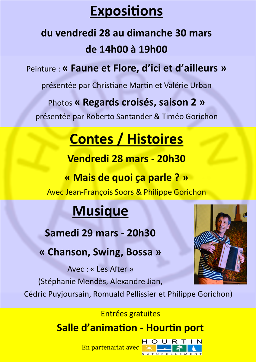 Concert "Chanson, Swing, Bossa" avec les Afters