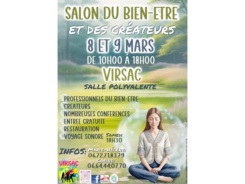 Salon du bien-être et des créateurs à Virsac