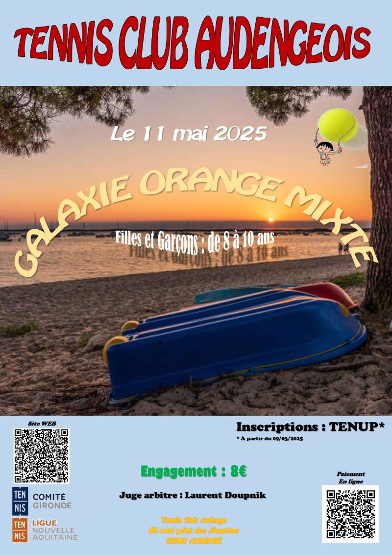 Tournois de tennis : La galaxie orange mixte