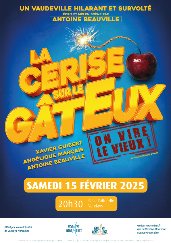 "La cerise sur le gateux"