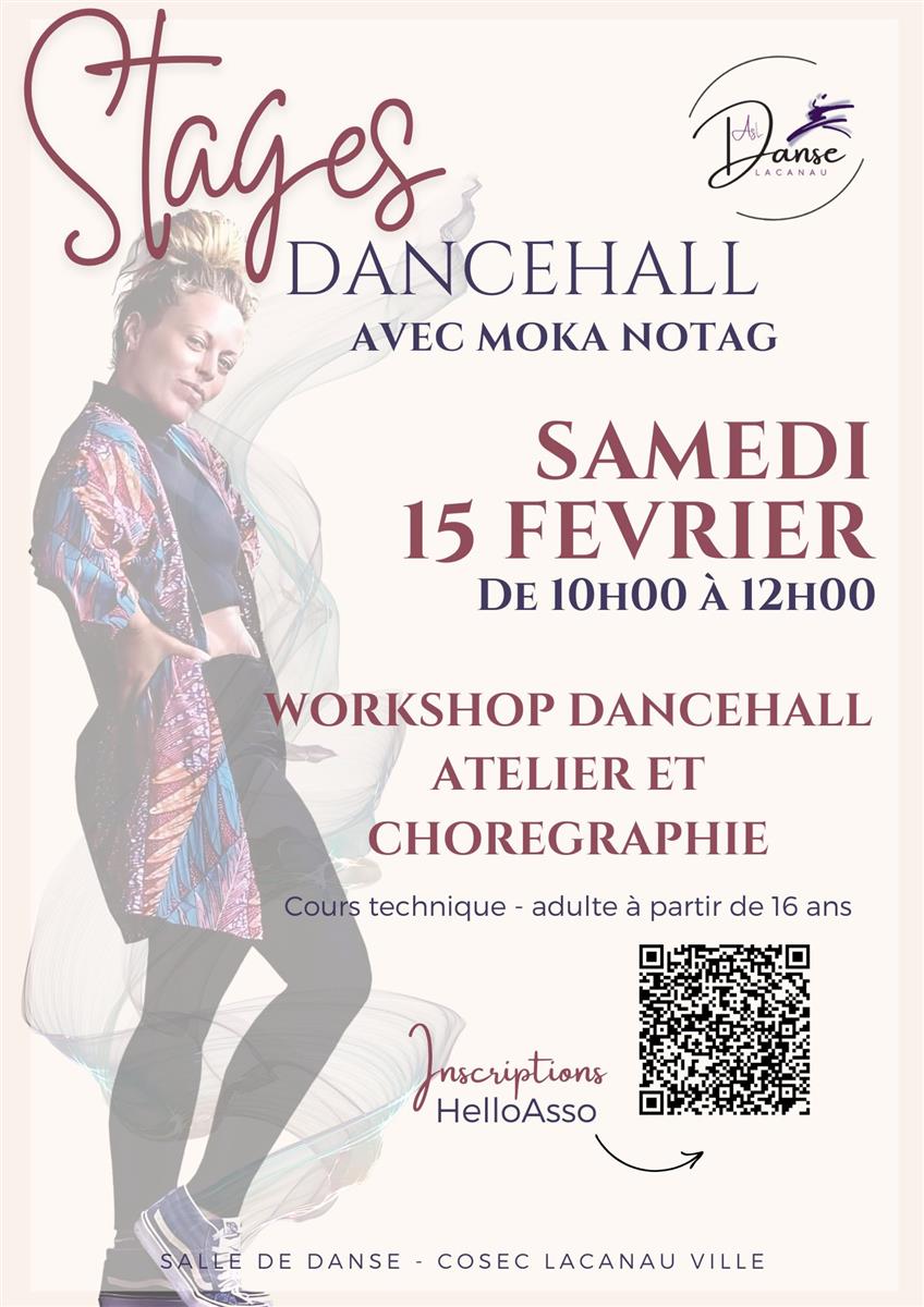 Stage DanceHall avec Moka Notag