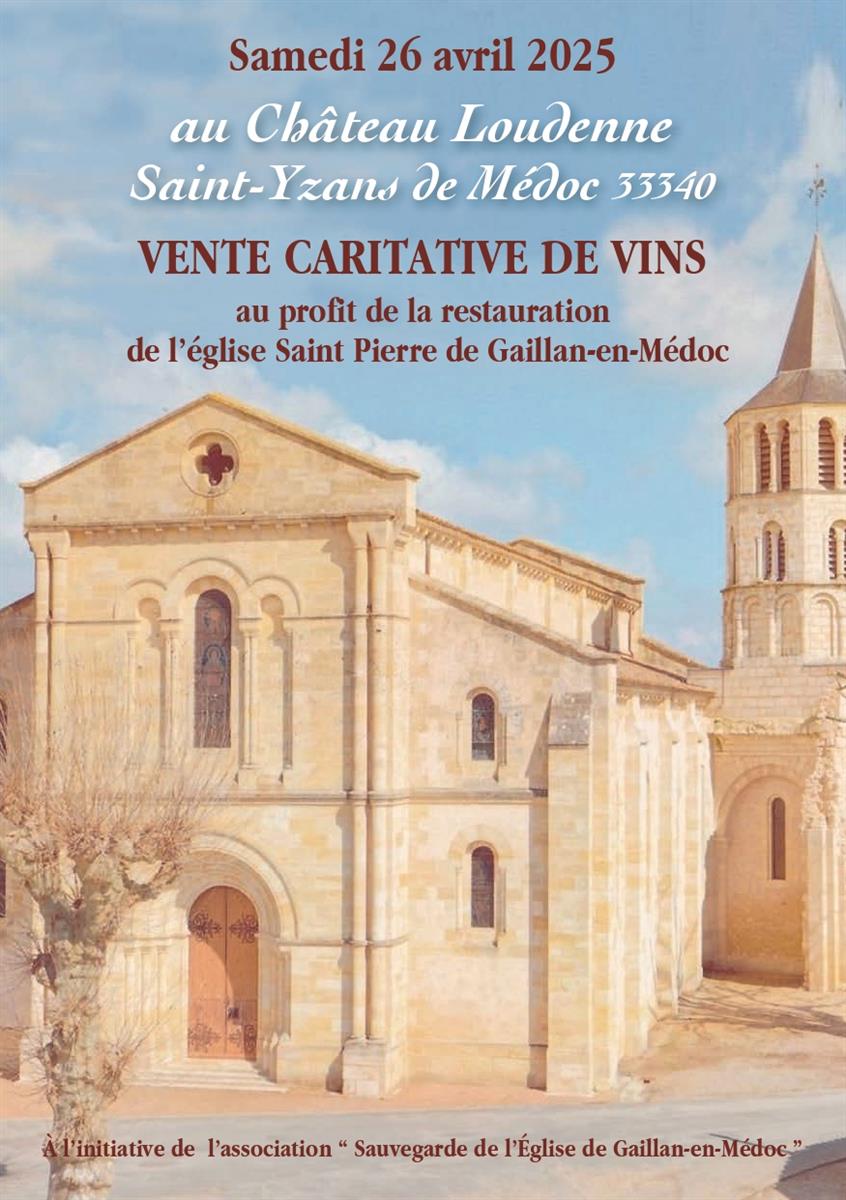 Vente caritative de vins