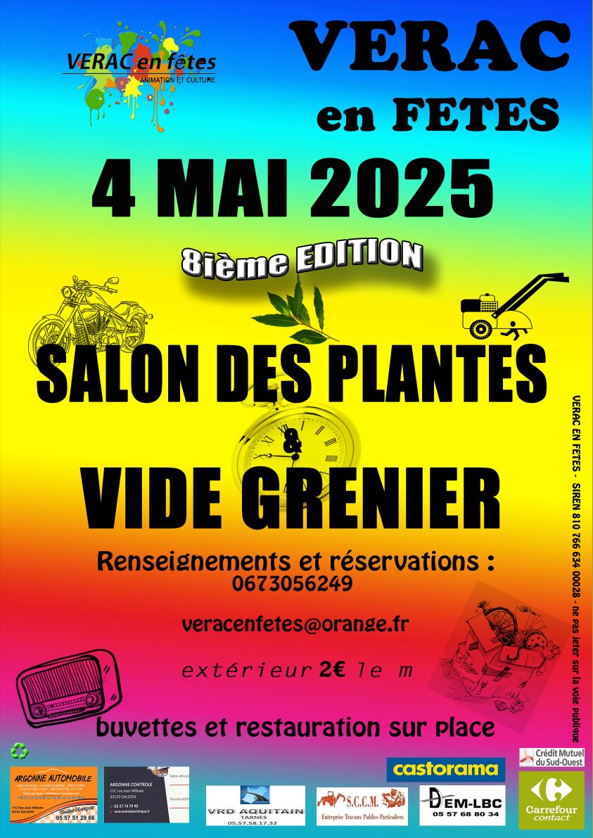 9ième Salon des plantes et vide grenier