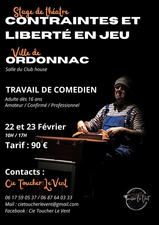 Stage de théâtre : contraintes et liberté en jeu