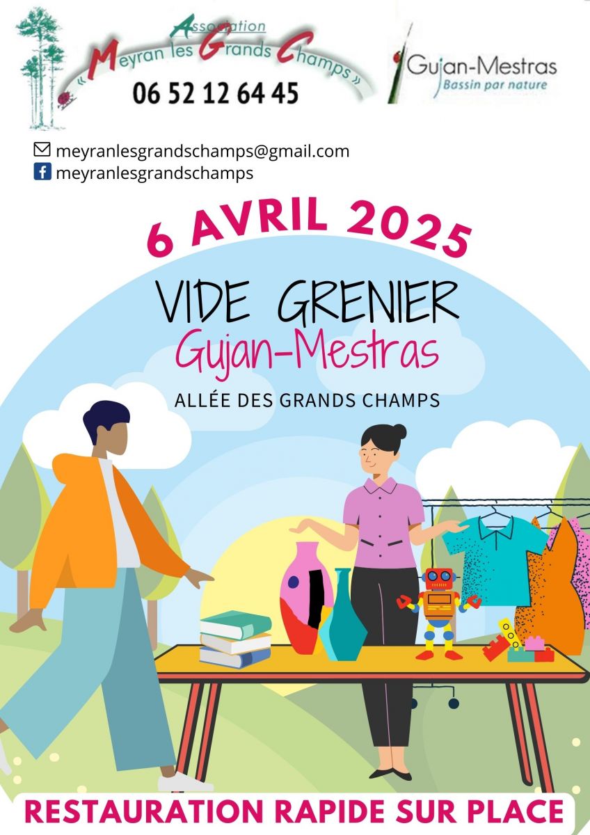 Vide Grenier Meyran les Grands Champs