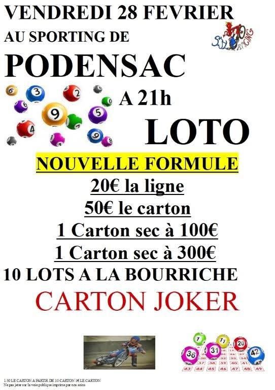 Loto du Sjl racing