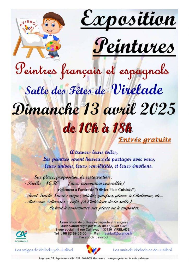 Exposition de Peintures – Association Avirbol