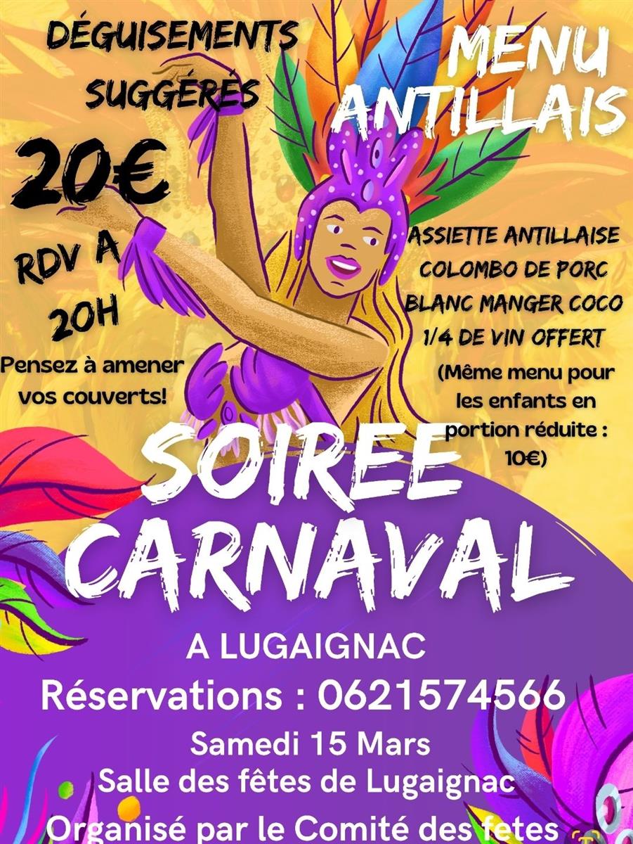 Soirée carnaval