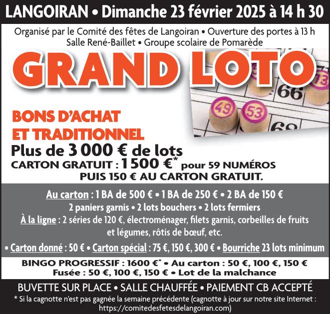 grand loto mixte 46 lots +jeux