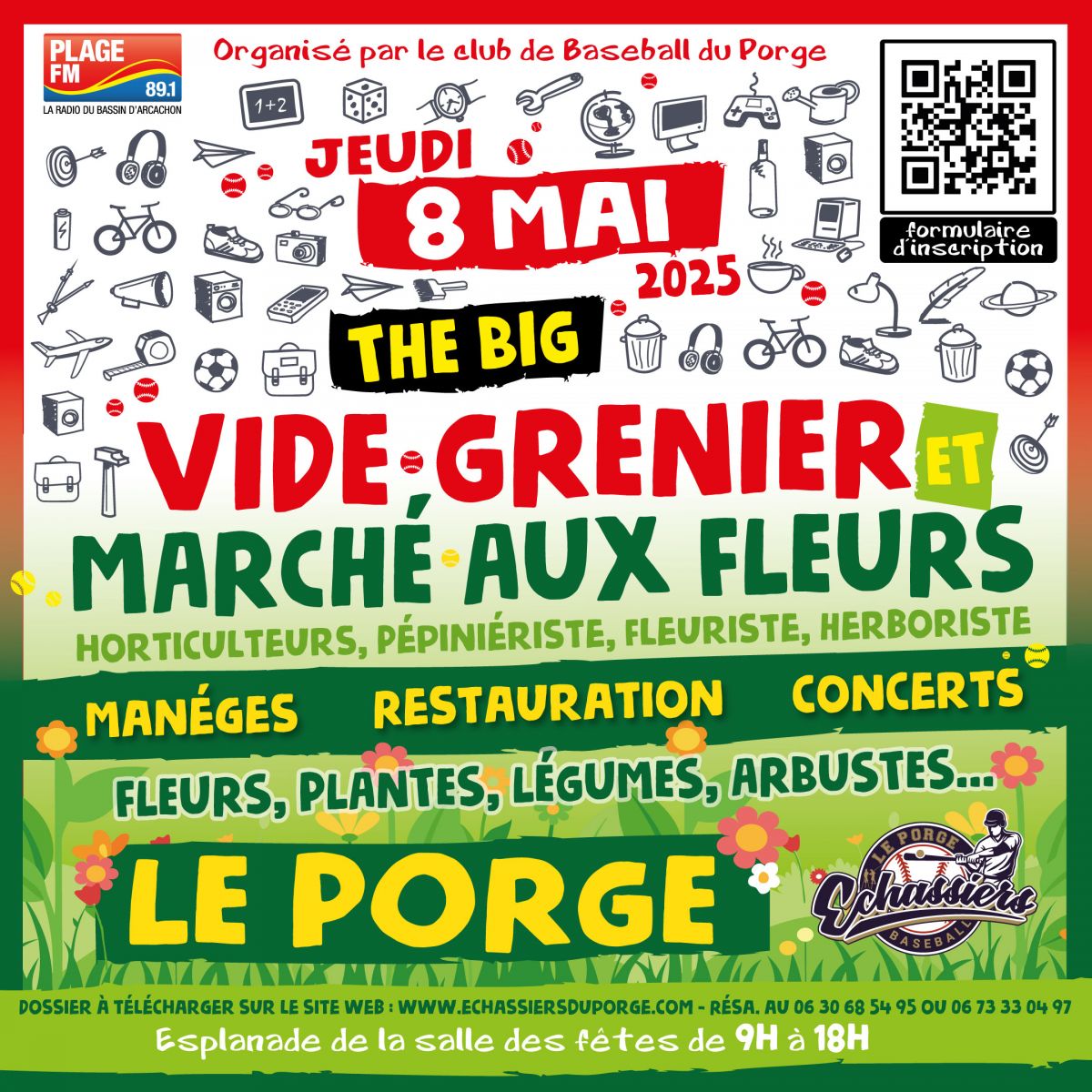 The Big Vide Grenier et marché aux fleurs