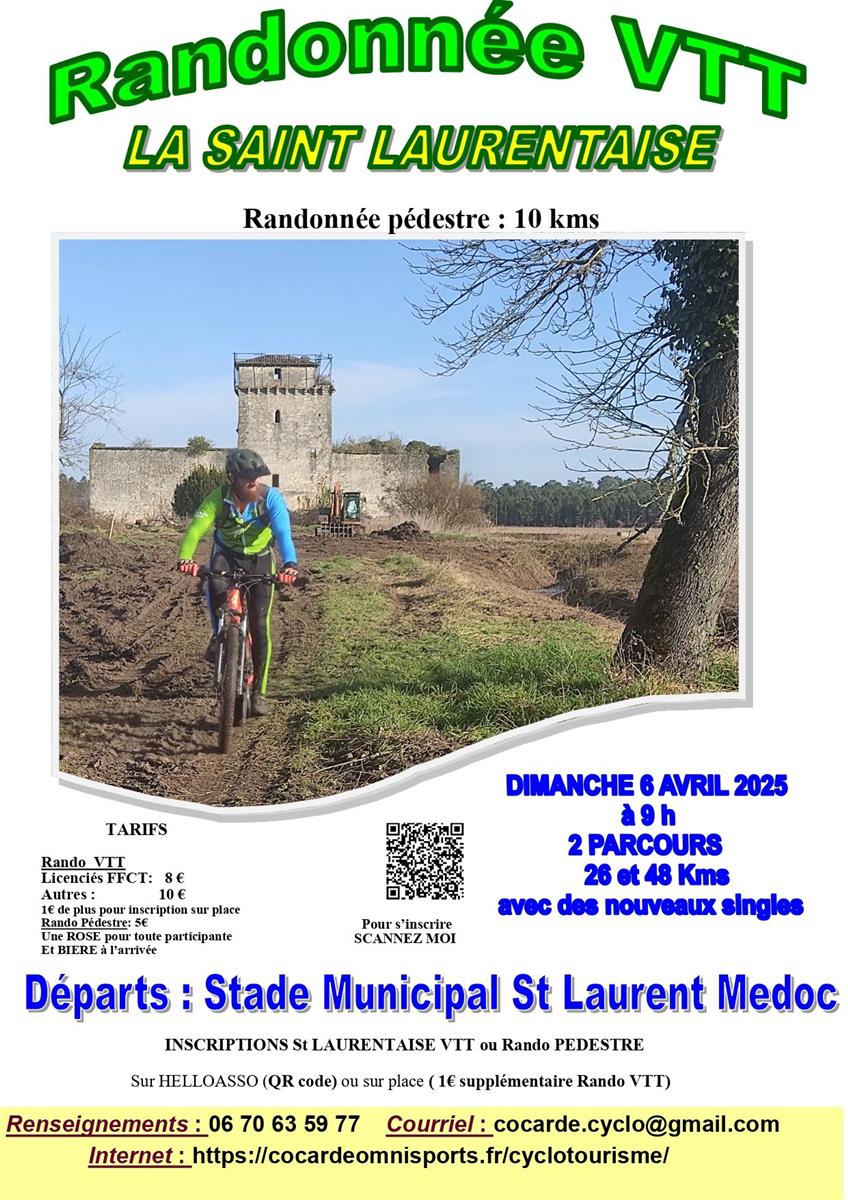 Randonnée VTT la Saint Laurentaise