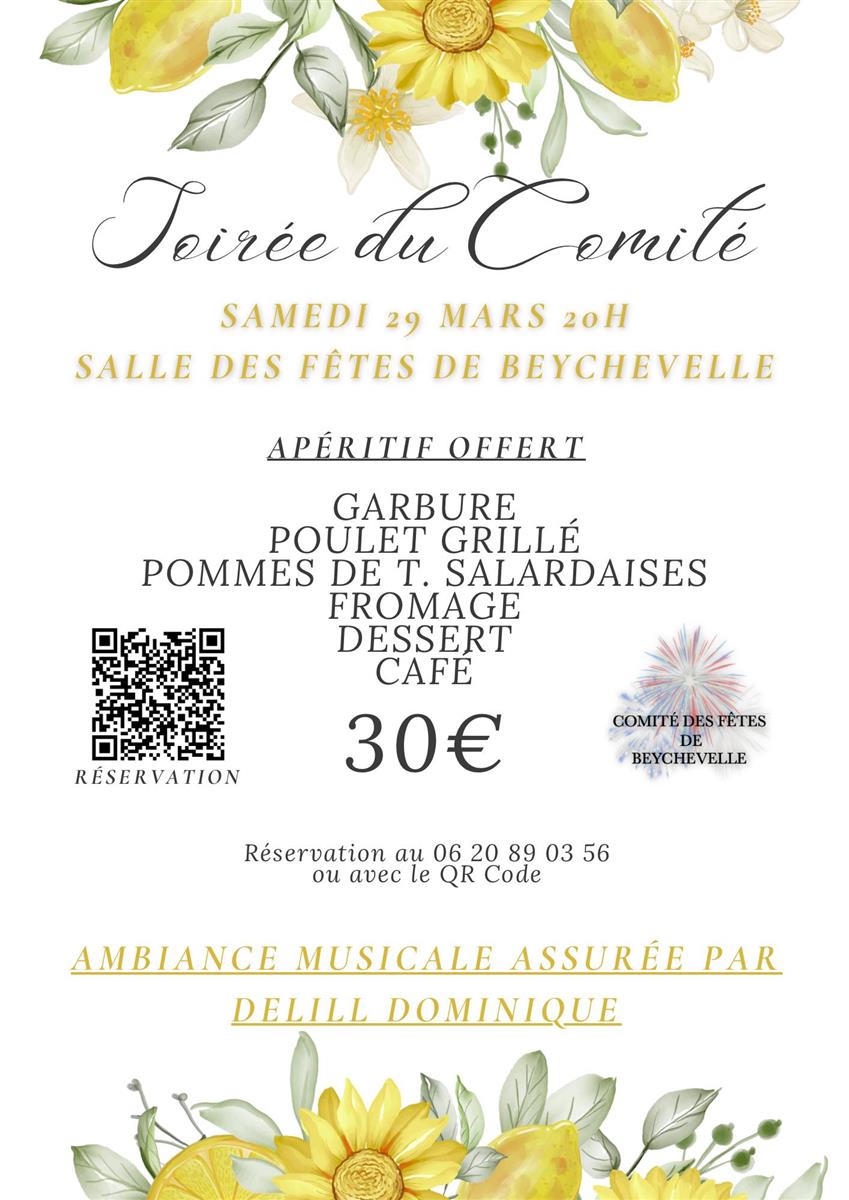 Soirée du Comité