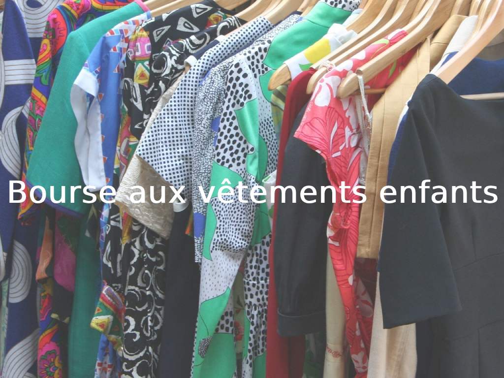 Bourse aux vêtements enfants - printemps/été