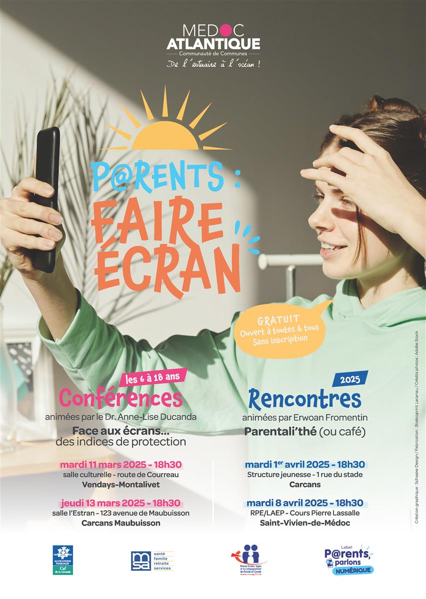 Conférence sur le thème "Parents : Faire écran"