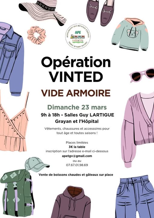 Opération Vinted : vide armoire