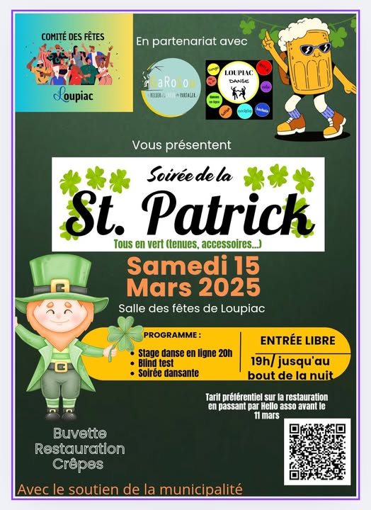 Soirée de la Saint Patrick