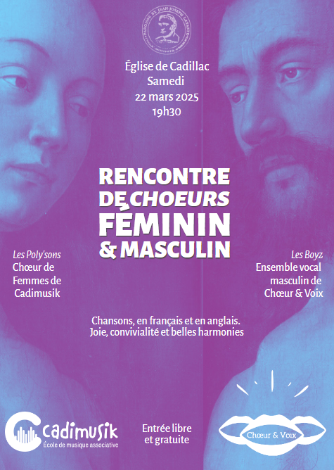 Rencontre des choeurs féminins et masculins