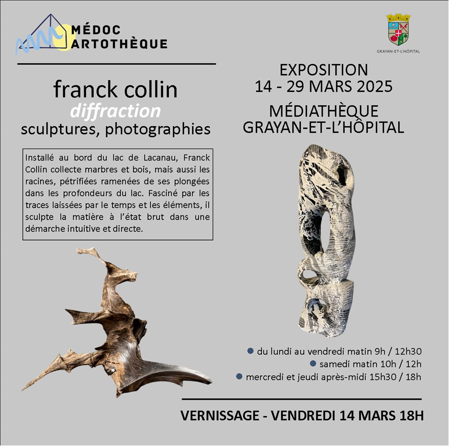 Exposition Franck Collin : Sculptures & Photog ...