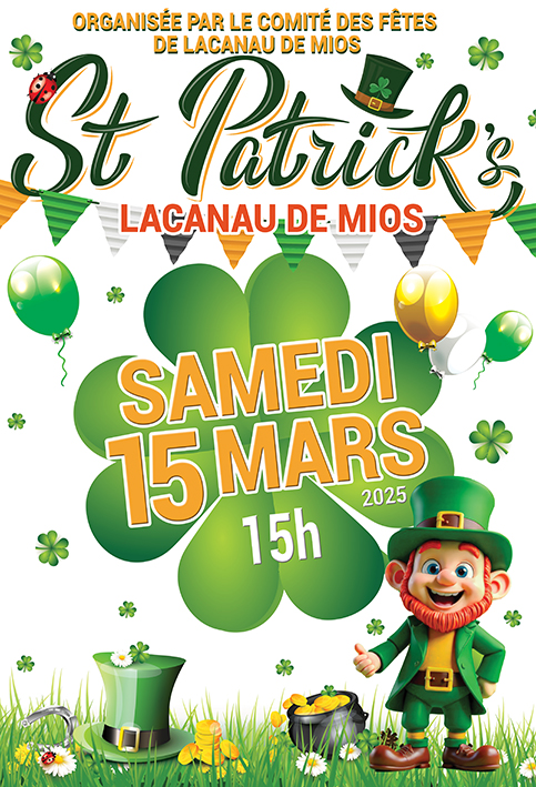 Venez célébrer la Saint Patrick