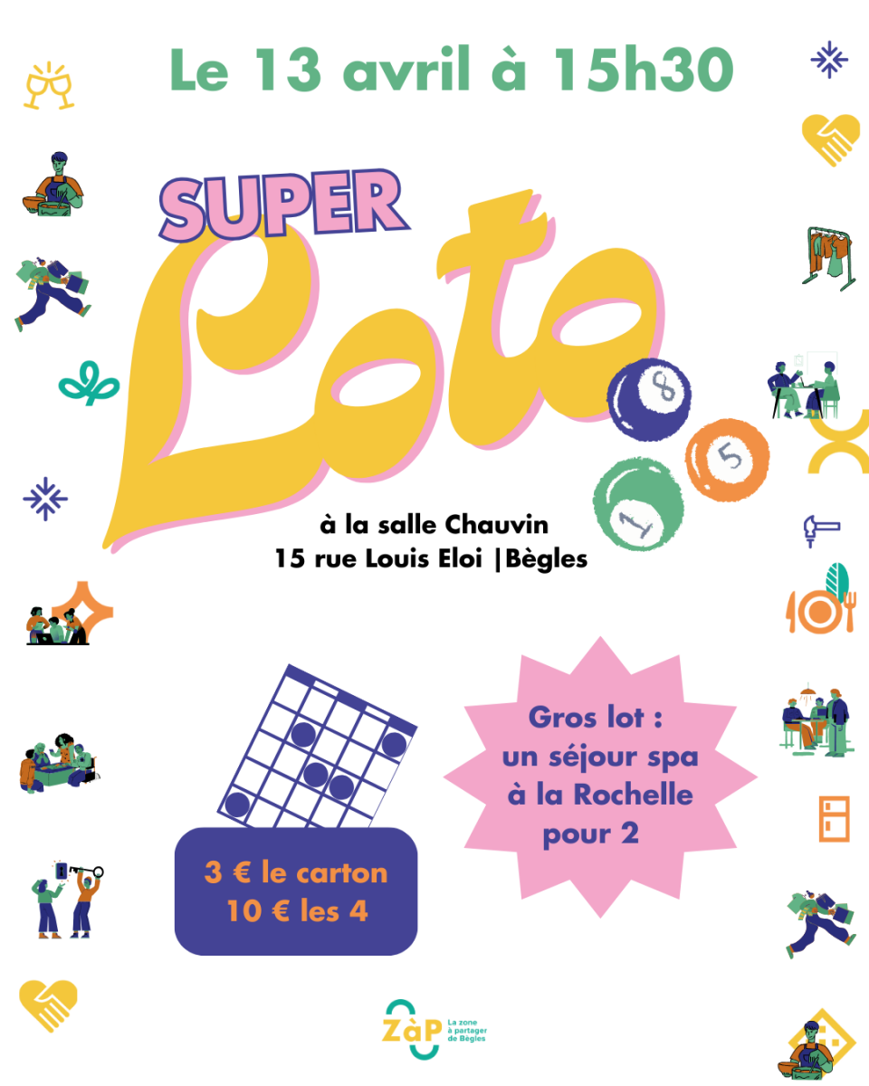 Super Loto de la Zone à Partager