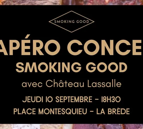L'Apéro Concert Smoking Good