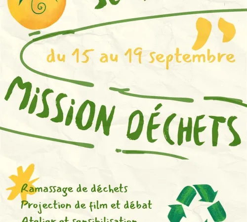 Semaine mission déchets - Atelier de sensibilisation : les mégots de cigarette