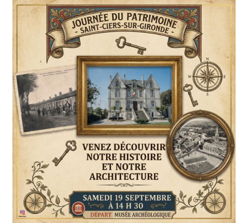 Journée du Patrimoine à St Ciers sur Gironde