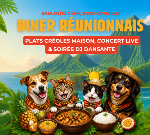 Repas dansant Réunionnais