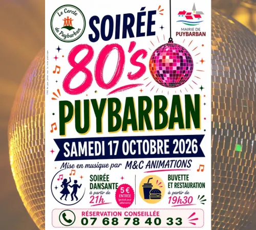 Soirée années 80
