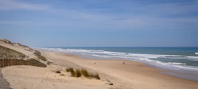 Pin Sec beach, Naujac