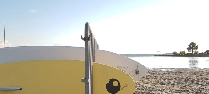 Bombannes beach