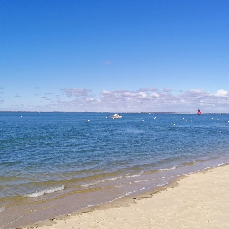 Central beach, Arcachon